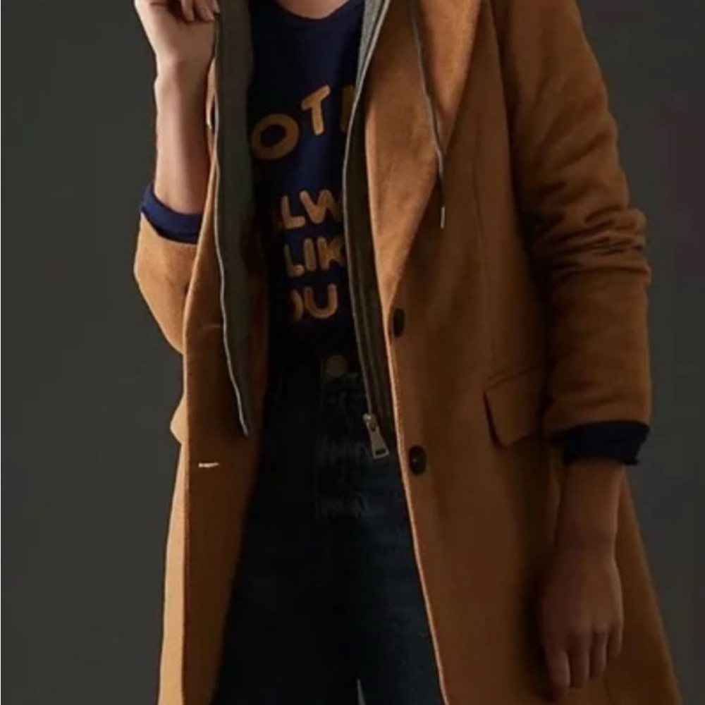 Avec Les Filles Tan Coat
